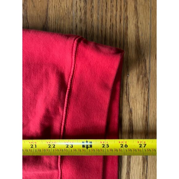 BARE KNUCKLES Red Football Camp 100% Cotton Pullover Sweatshirt Mens Size Large - Picture 8 of 11